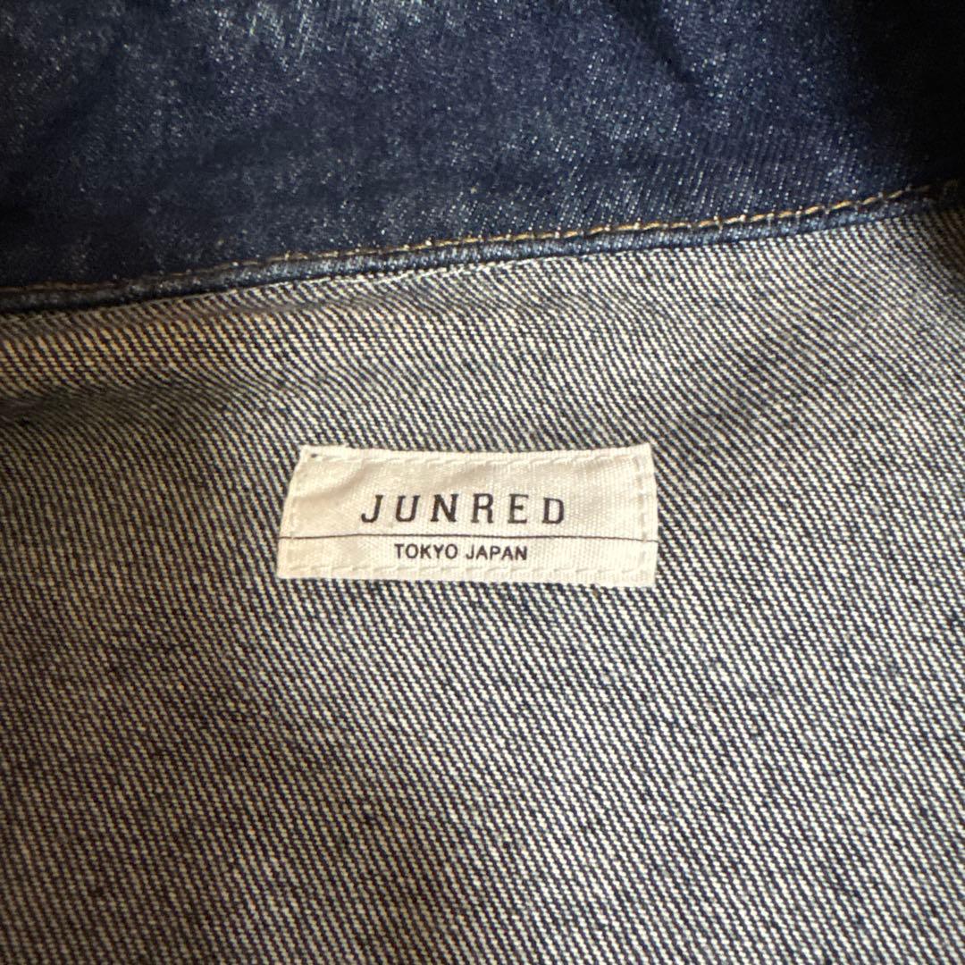 JUNRedデニムジャケット 長袖セットアップ