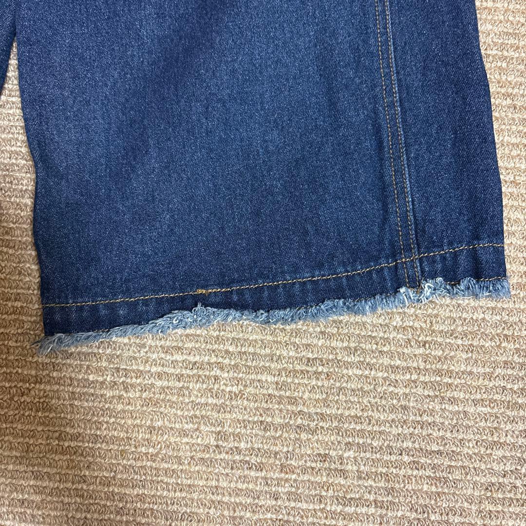 JUNRedデニムジャケット 長袖セットアップ