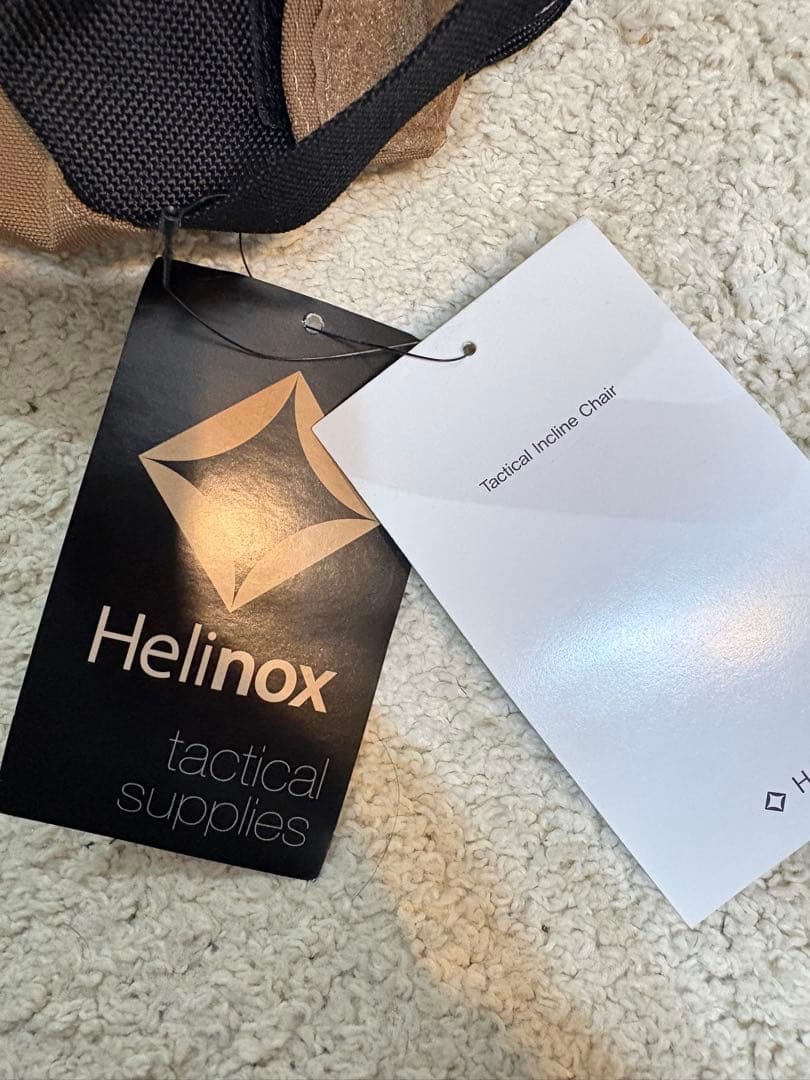 Helinox Tactical Incline Chair コヨーテタン