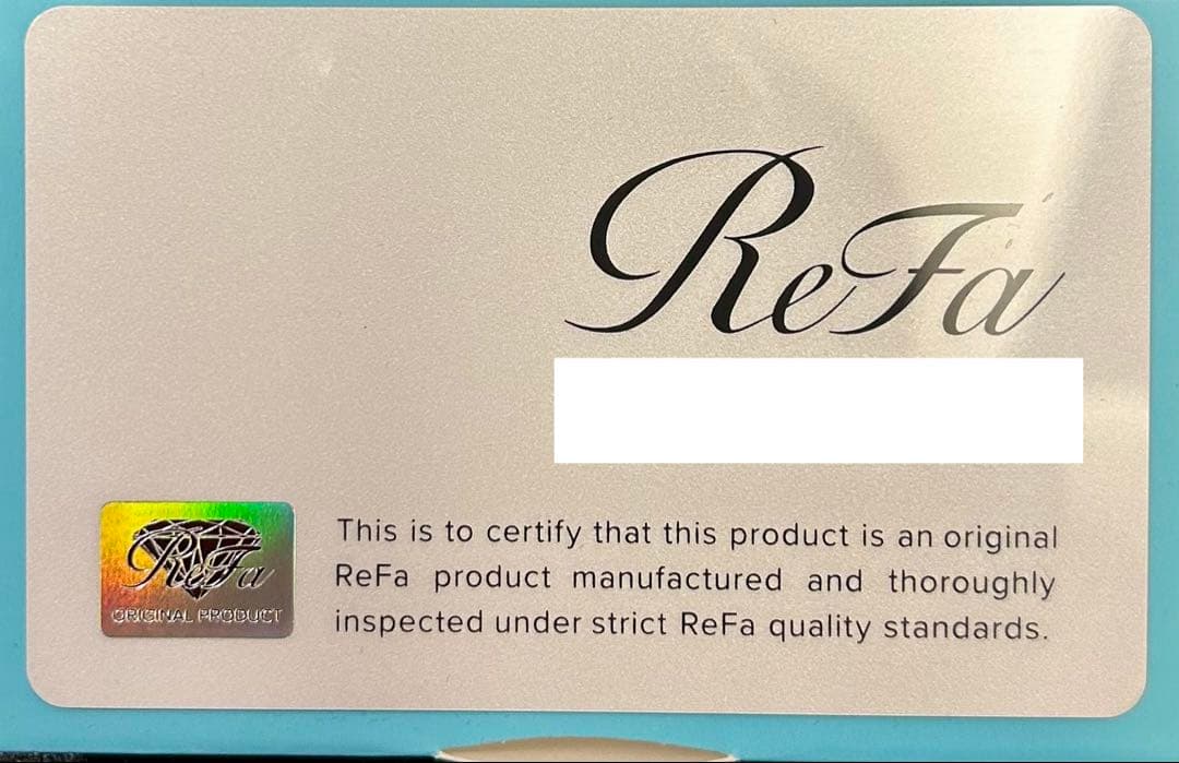 リファシャワーヘッドとアダプター　ReFa