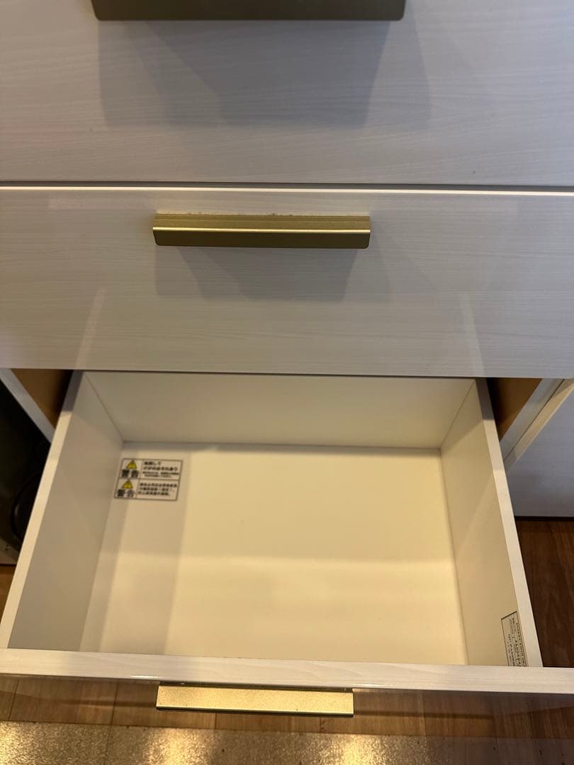 ニトリ　キッチンボード　ソレル　100KB WH