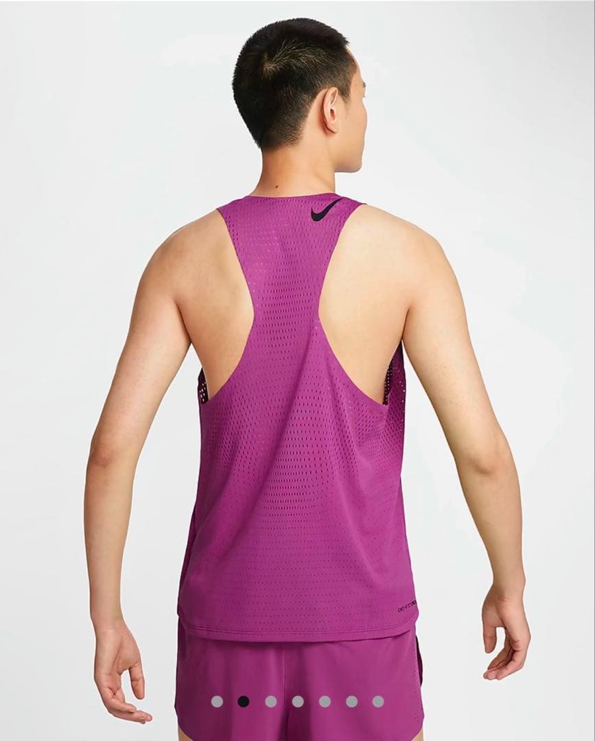 Nike メッシュタンクトップ ライトSサイズ