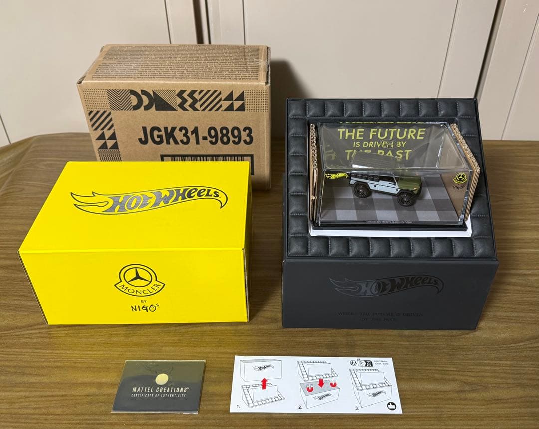 早い者勝ち価格！レア！ホットウィール モンクレール NIGO ベンツ Gクラス