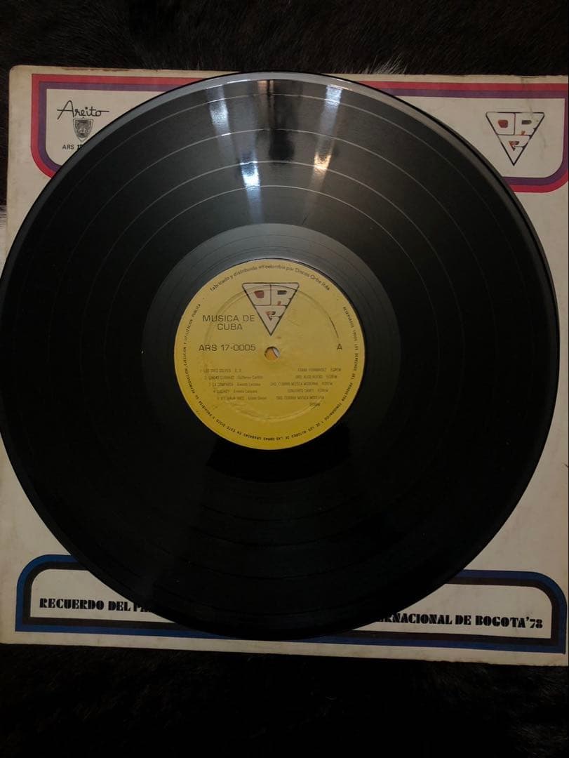 Música de Cuba レコード 貴重盤