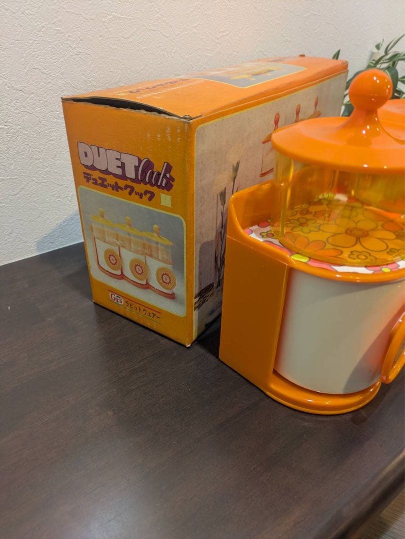 昭和レトロ レトロポップ　デュエットクックⅡ ラビット印GP調味料ケース
