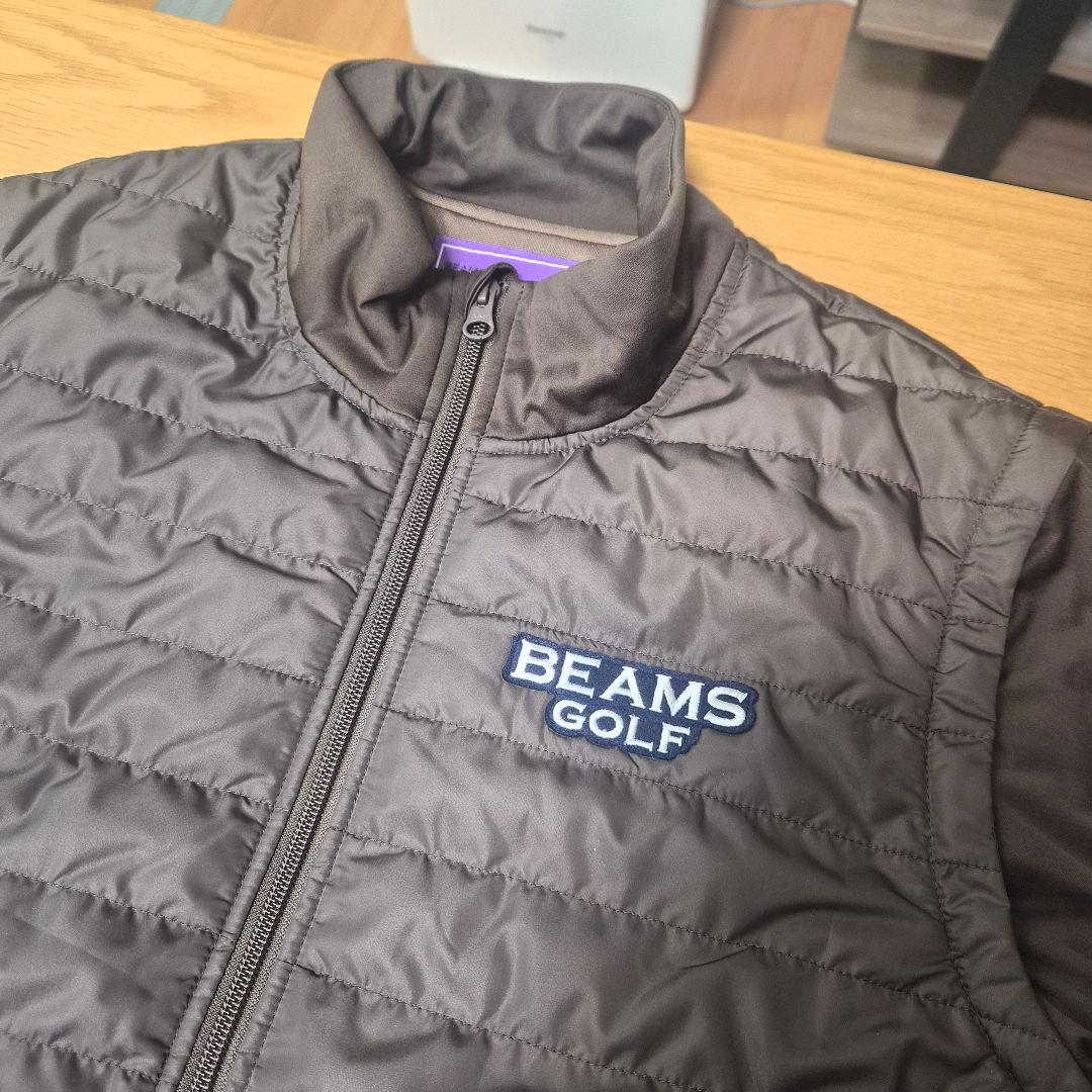 【極美品】BEAMS GOLF ビームスゴルフ　パッカブル パデッドブルゾン
