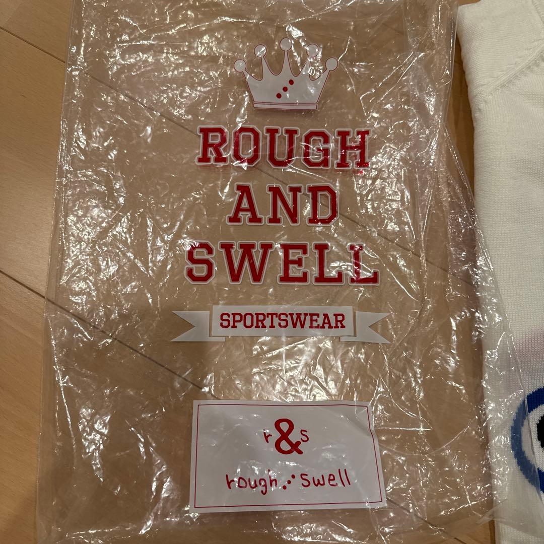 未着用　新品【ROUGH&SWELL/XL】6BALLCREW ニット　XL