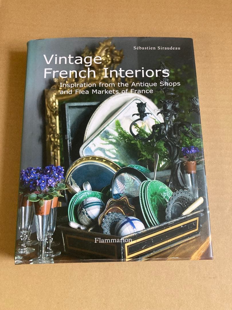 洋書 vintage French lnteriors