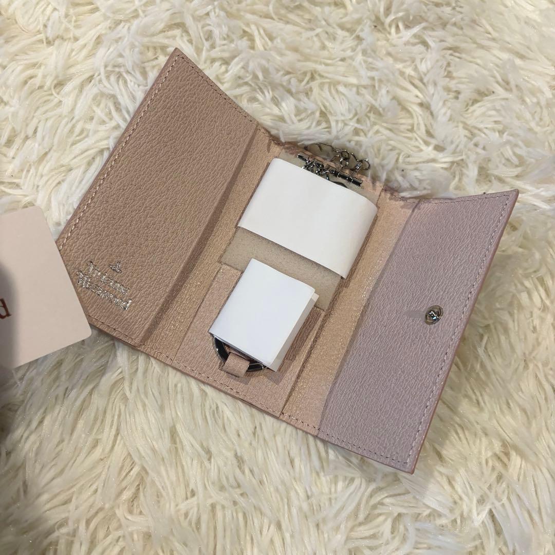 【未使用】Vivienne Westwood✨キーケース　日本限定　ピンク　箱付