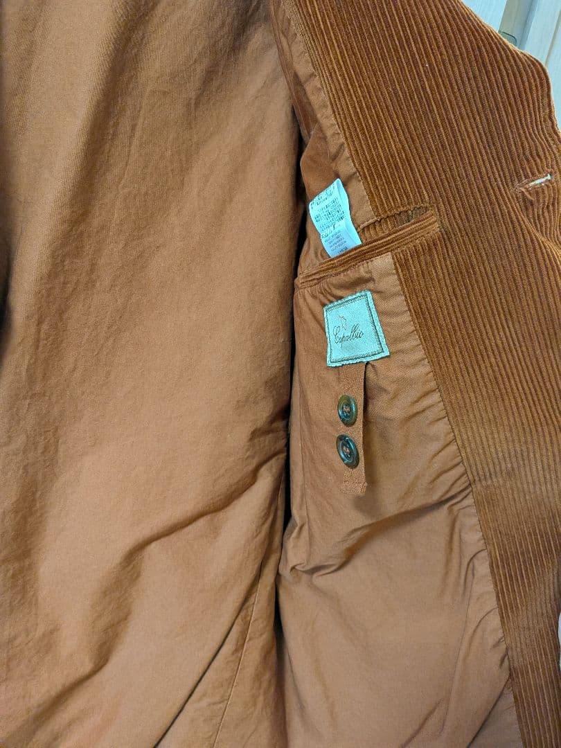 ジャケット・アウター CAPALBIO CORDUROY HUNTING JACKET