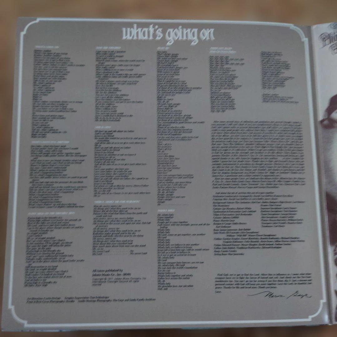 US盤Marvin Gaye What's Going On