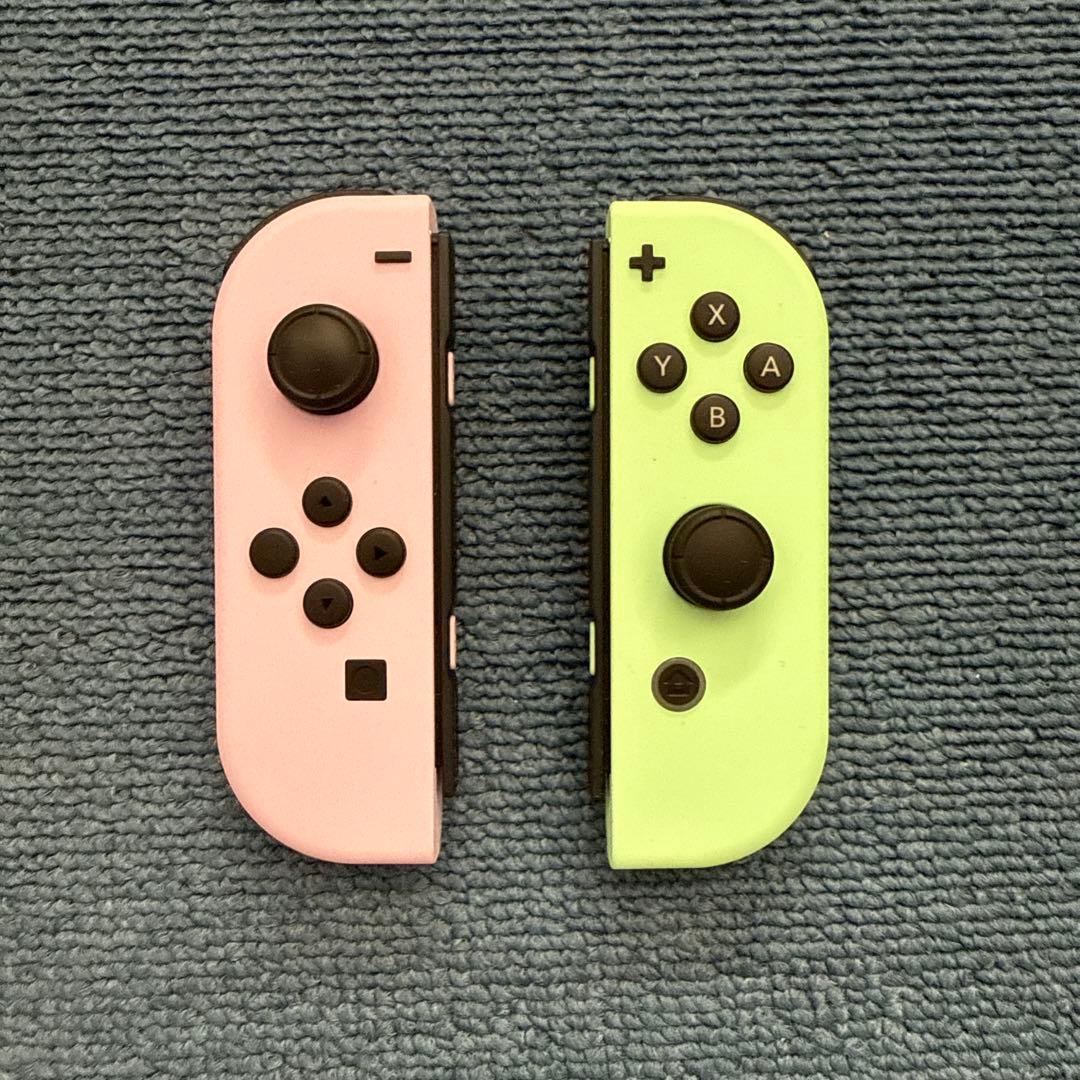 Joy-Con パステルパープル パステルグリーン 充電グリップ付き