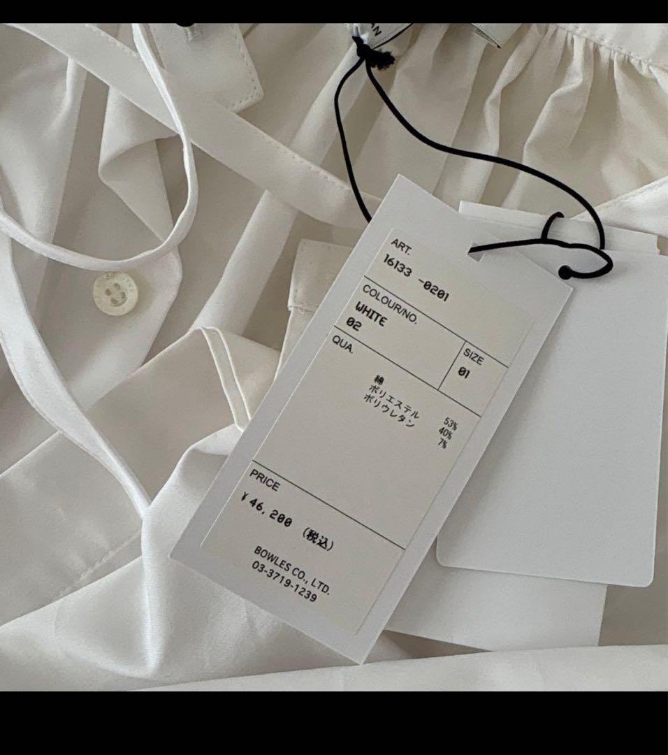 HYKE T/C GATHERED DRESS ワンピース