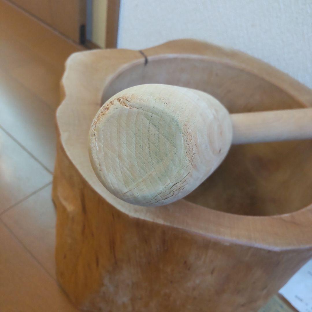 ミニうす　臼と杵　接合無し　 未使用