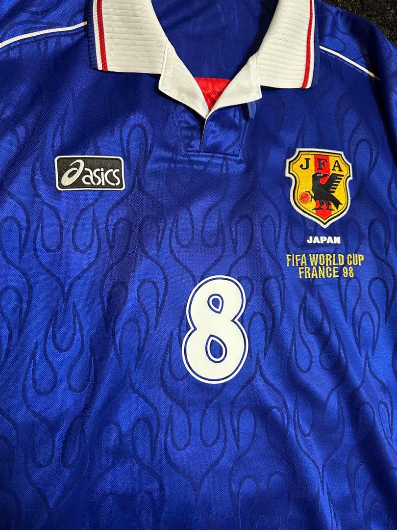 正規品1998年日本代表 ユニフォーム フランスW杯 中田英寿
