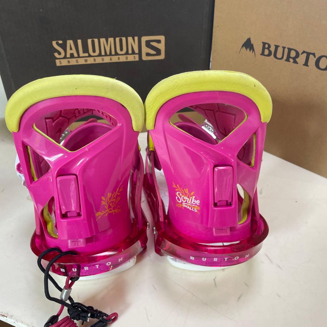 BURTON　バートン　スノーボード　バインディング　スクライブ　SMALLS