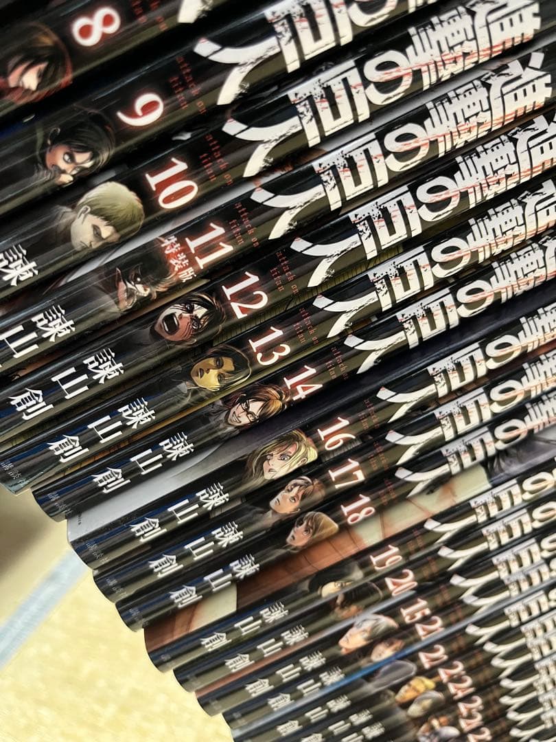 進撃の巨人　全巻セット（値下げ可）