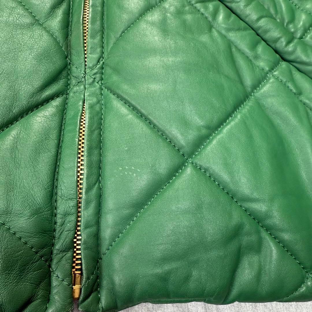 【希少カラー】KENZO PARIS ラムレザー キルティング ジャケット M