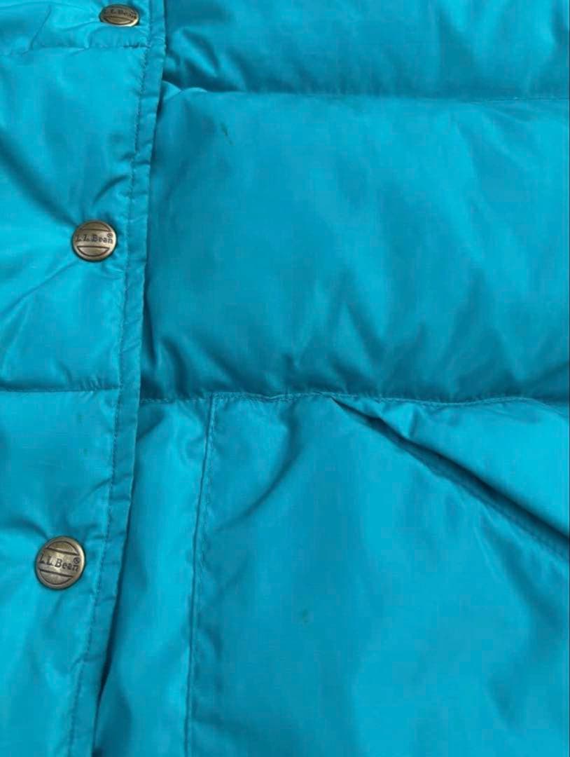 希少ロゴなし　70s〜80s/ LLBean 短丈 ダウンベスト