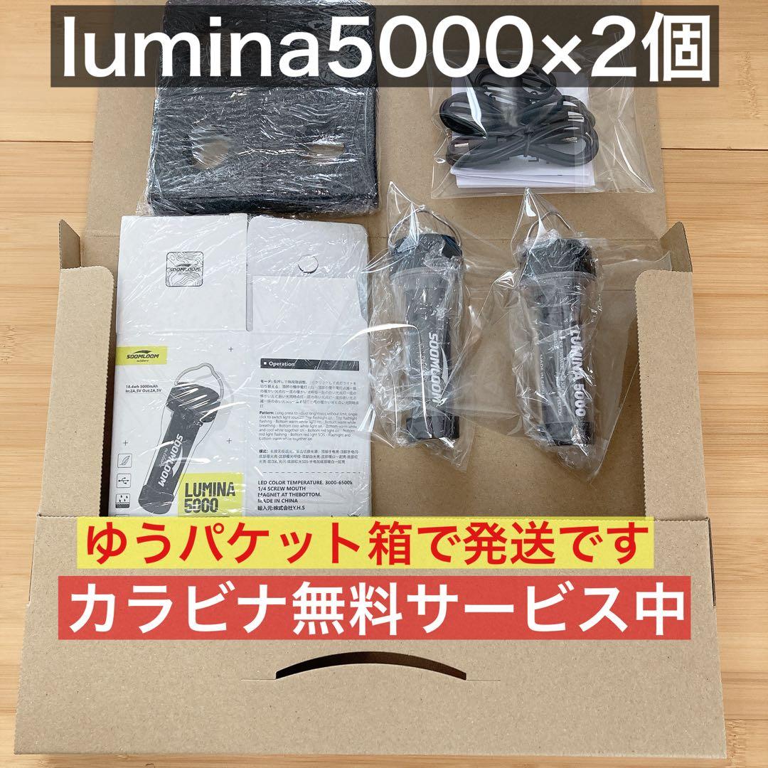 2個　最安値　lumina5000 ルミナ5000 スームルーム　ゴールゼロ　②