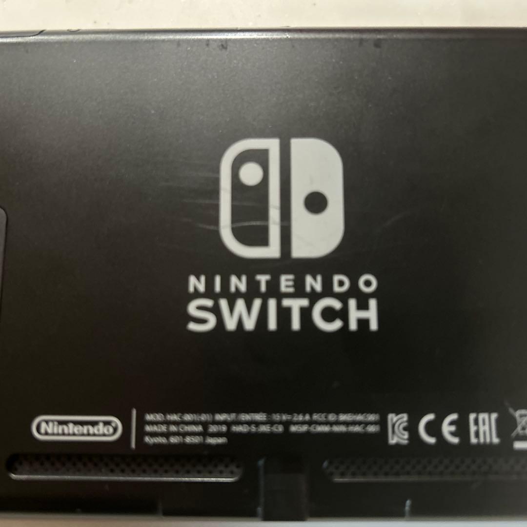 switch 本体のみ　完動品　液晶画面焼け有り