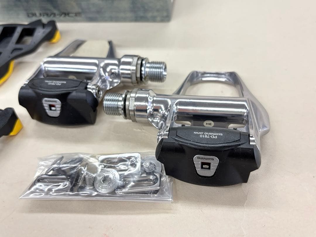 220【新品・未使用】シマノ　DURA-ACE　PD-7810 新品クリート付き