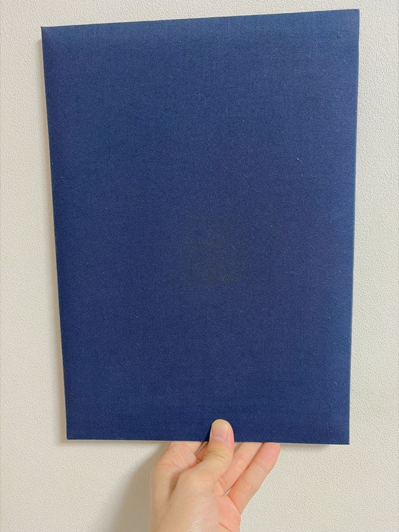 卒業証書 慶應義塾普通部　学位記ホルダー 紺色