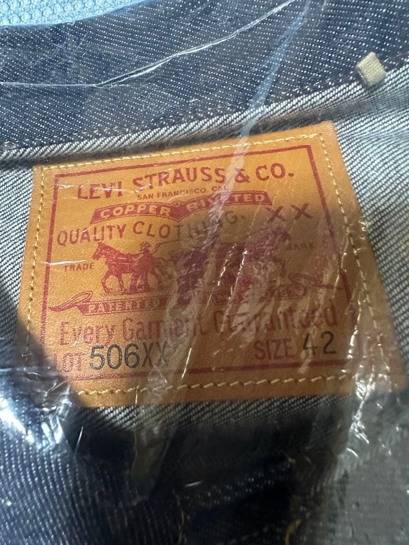 1936年モデルLEVI’S 506XX42 TYPE I リジッド復刻1st