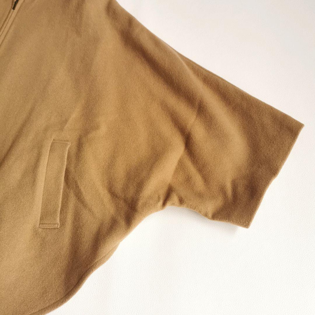 23aw【極美品✨】ボールジィ ウールポンチョコート ゆったり キャメル