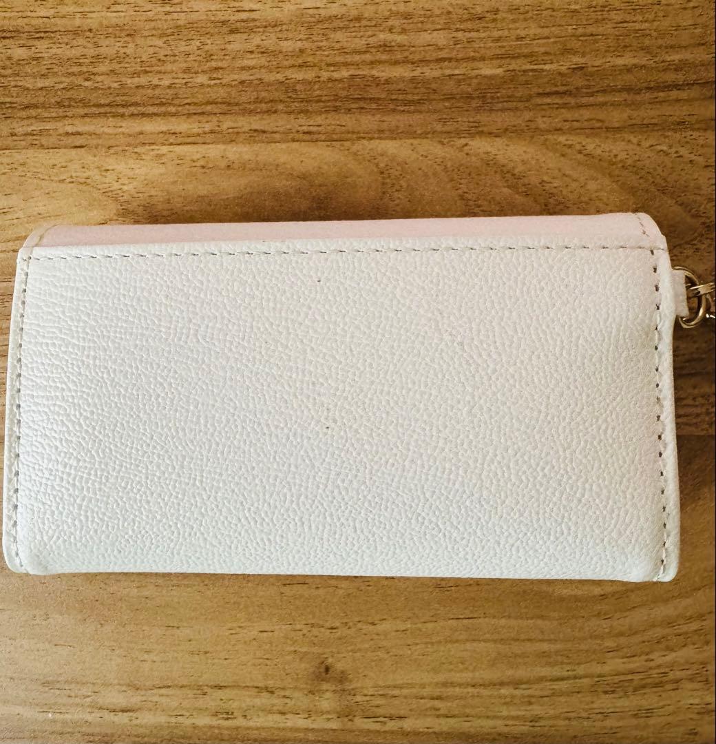 新品☆ジルスチュアート エターナル 5連キーケース ☆ホワイト
