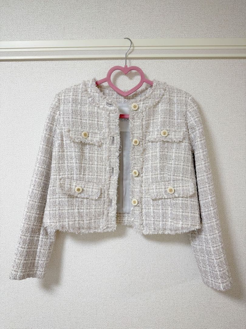 her lip to ♡ Grace Tweed Jacket