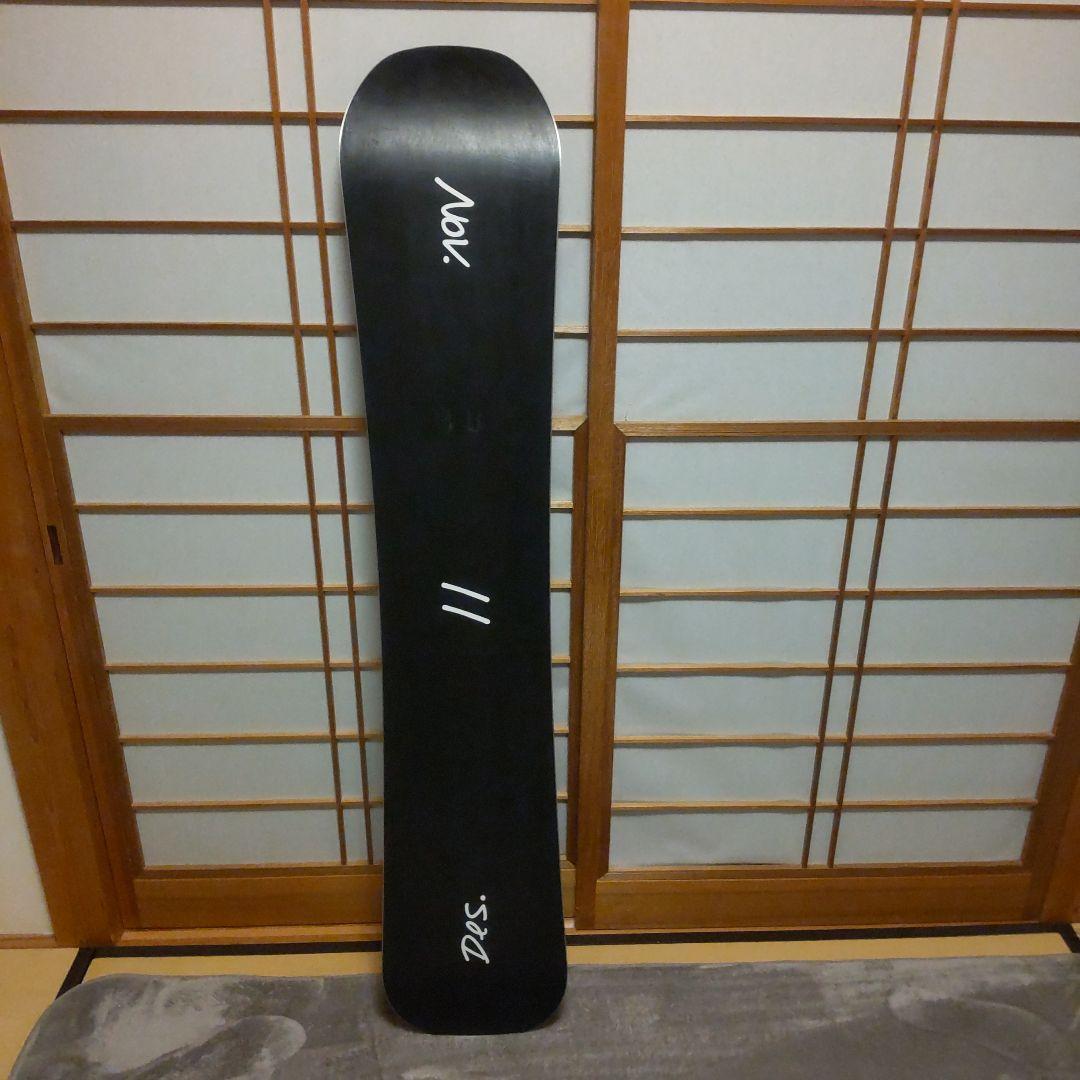 november desire スノーボード 152cm 猫デザイン