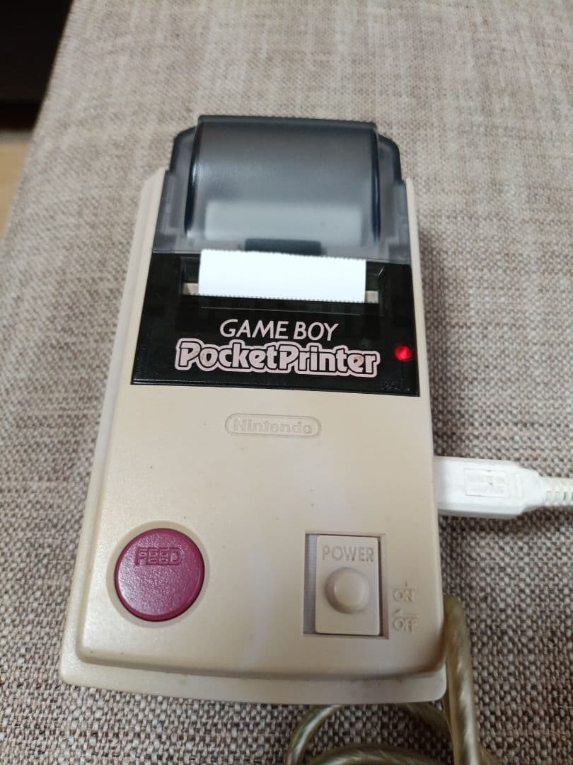 動作確認済　ゲームボーイ　プリンター　＆　ケーブル　おまけ付き