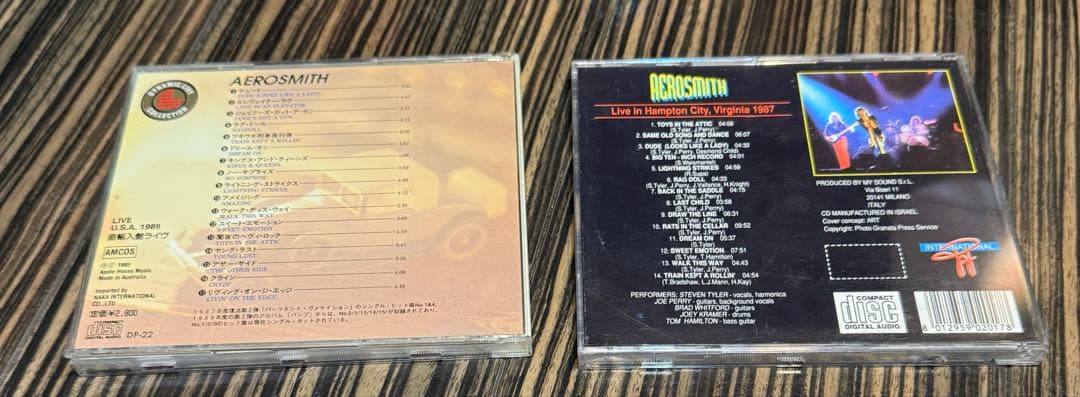 AEROSMITH CD18枚セット 国内盤帯付き多数 レア盤含む エアロスミス