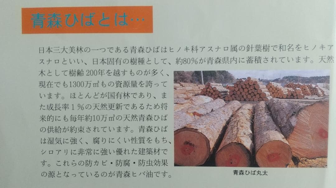 ヒノキオイル /青森ヒバ油 (精油) 1L + 小瓶1個　虫よけ・抗菌・カビ予防