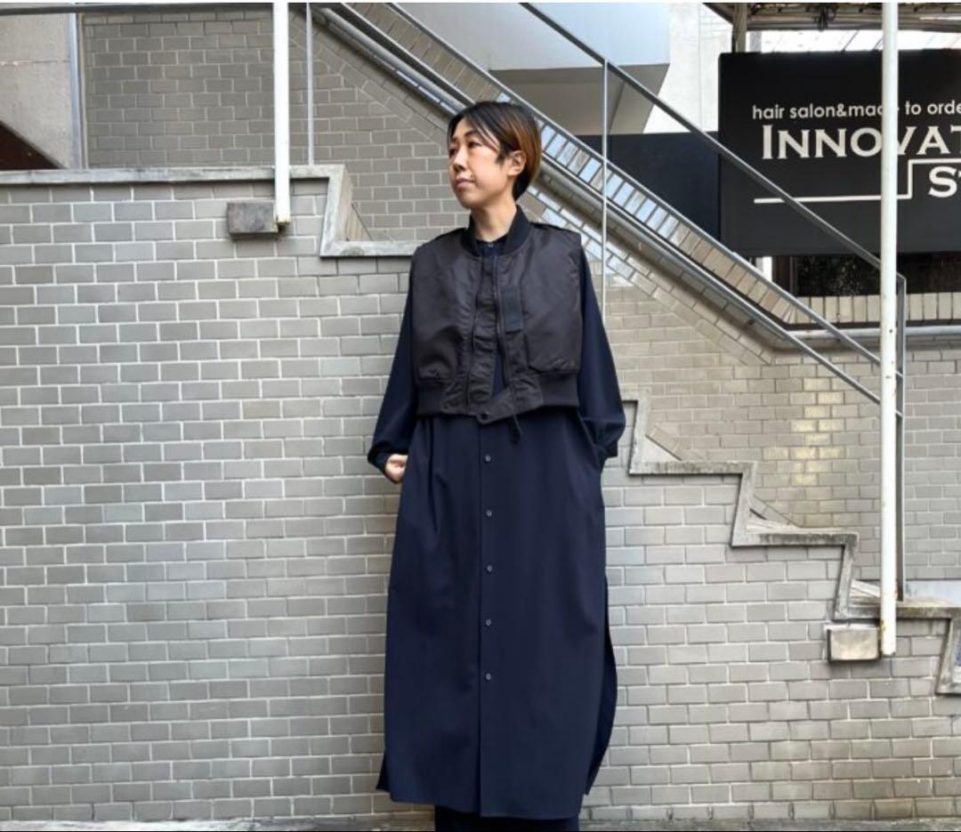 【新品】TYPE L-2A CROPPED TOP クロップドベスト　hyke