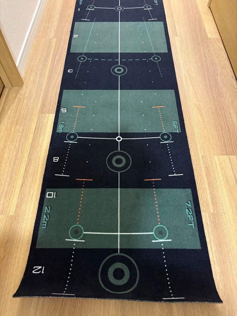 タイムセール✨【美品】WELLPUTT パッティングマット　練習　3メートル