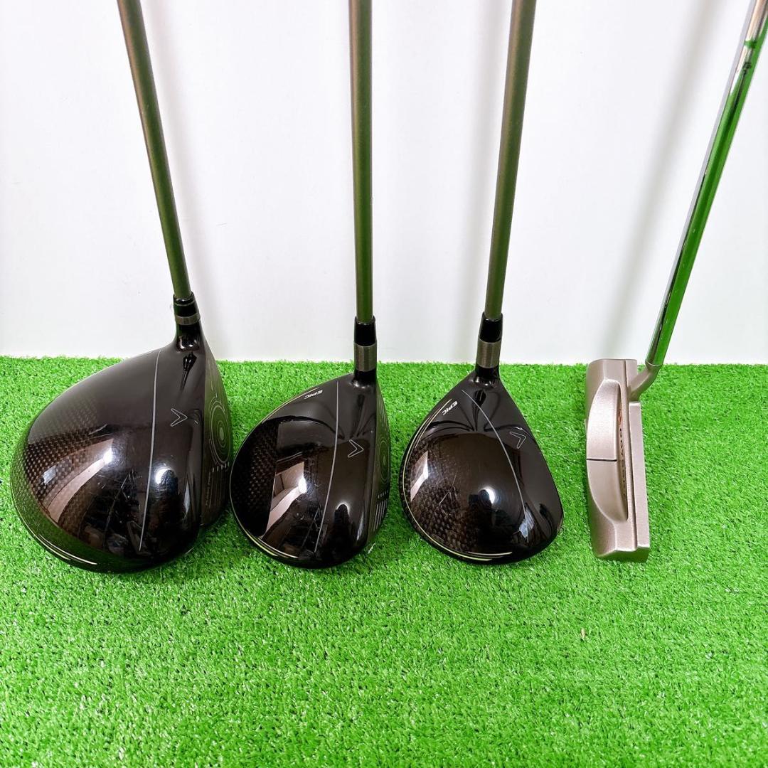 良品 Callaway EPIC FLASH ゴルフ 12本 セット R 初心者
