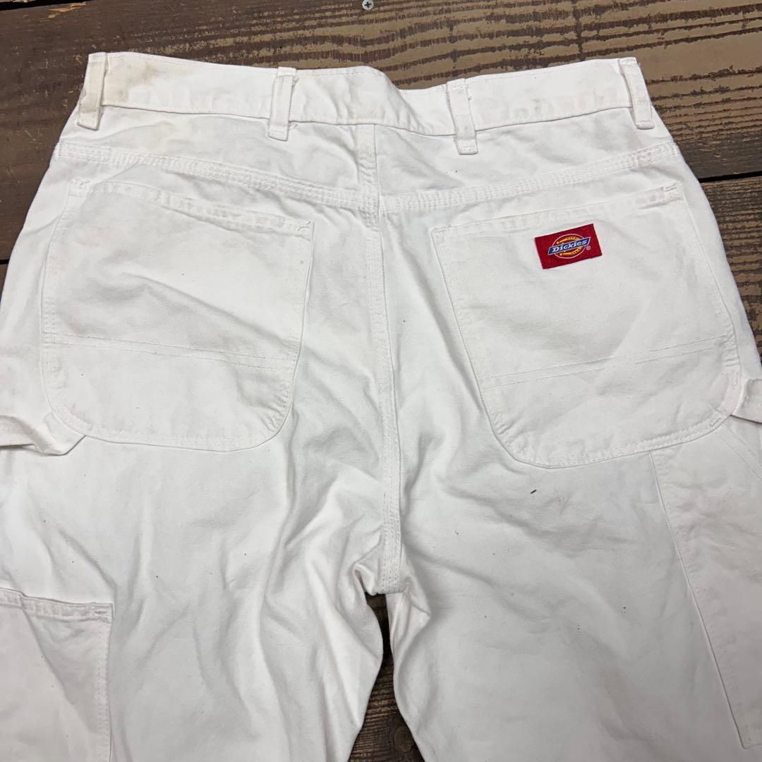 希少カナダ製 Dickies 1953 白ペインター W31/L30