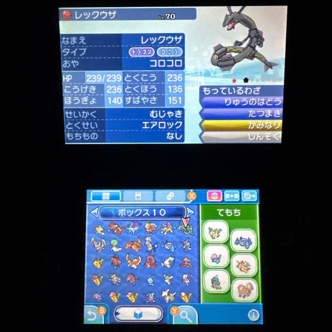 シ*佐様 配布ポケモン多数所持　ポケットモンスター ムーン