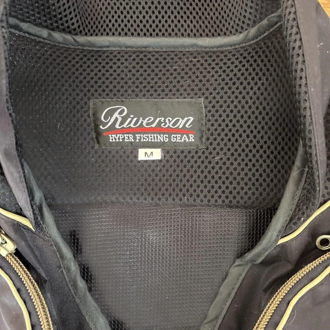 NEXUS フィッシングベスト 赤 SHIMANO とRIUERSON