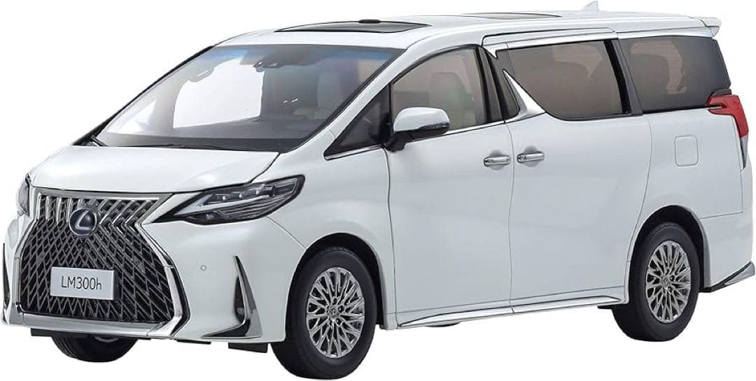 京商オリジナル　レクサス　LM300h 1/18 ホワイトパール