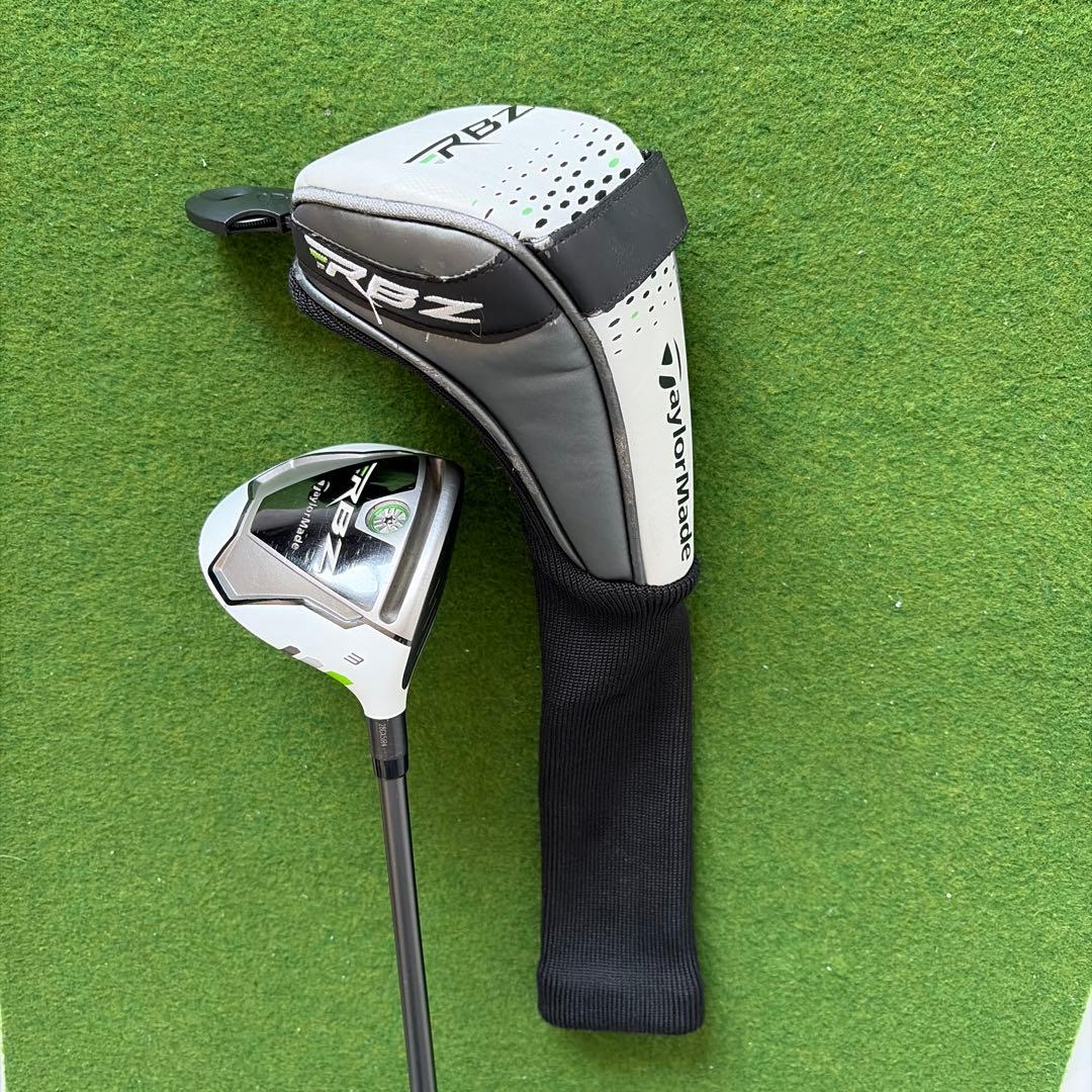 TaylorMade RBZ 3W 15度 ヘッドカバー付 フレックスS
