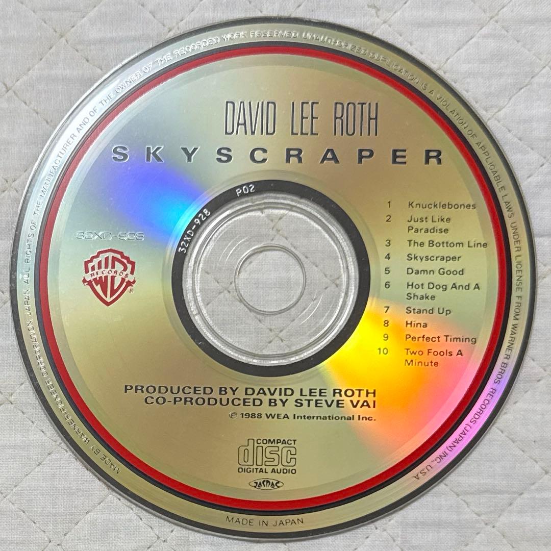 初期の国内盤！帯付き！ David Lee Roth / SKYSCRAPER
