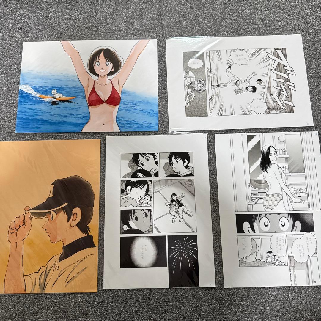 複製原画　あだち充　タッチ・H2 ・クロスゲーム・MIX 5枚セット×4