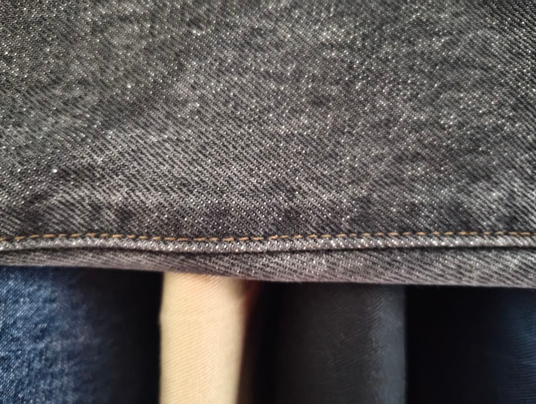 き*ん様 希少！84年！ Levi's 501-0658 先染めブラック 内股シ