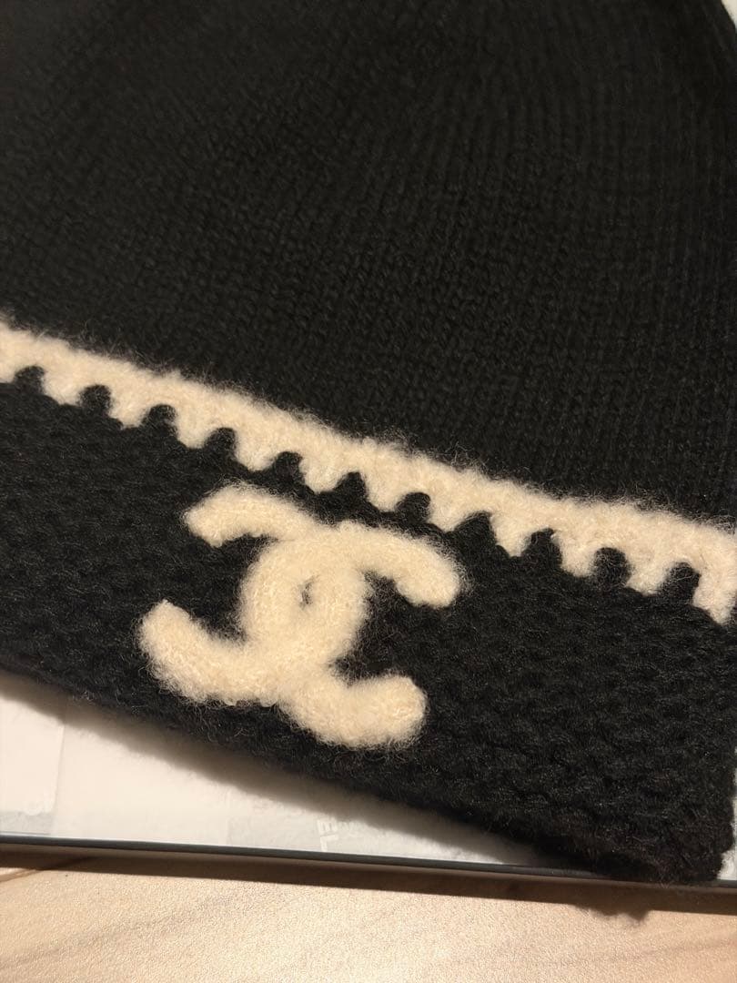chanel シャンネル　ニット帽