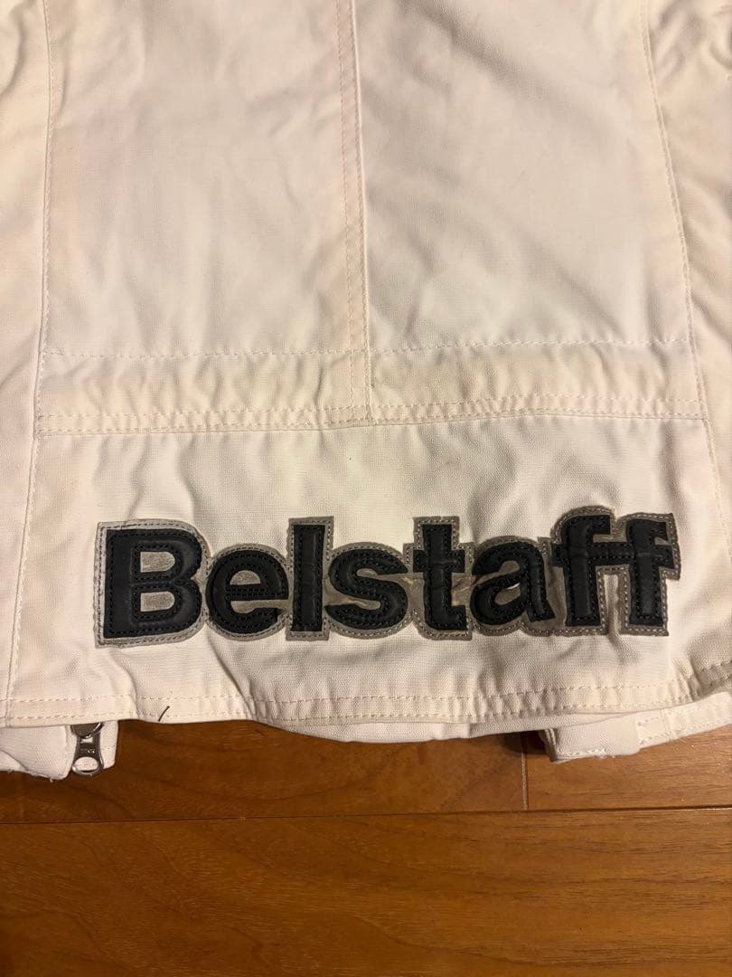 Belstaff ライダースジャケット ホワイト