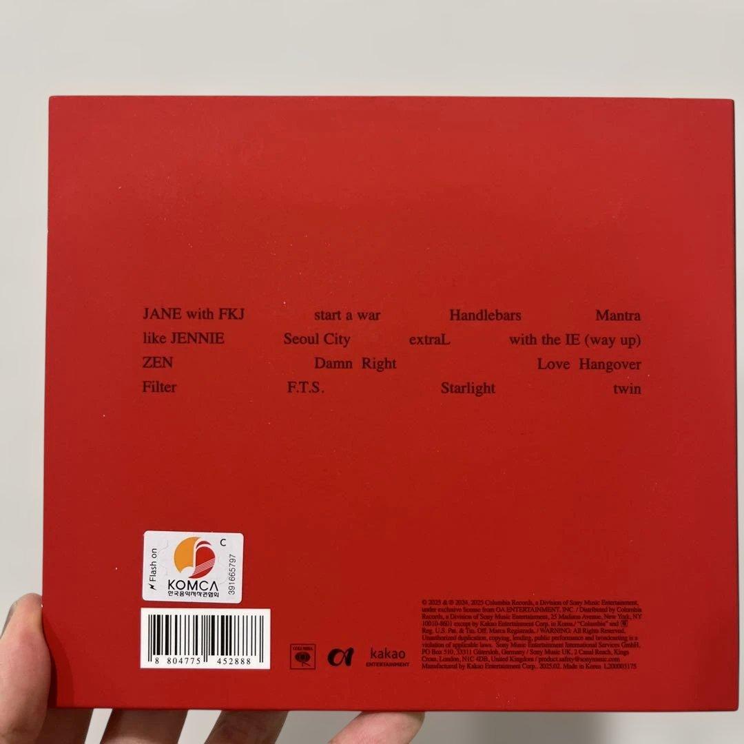 Jennie Ruby SOLO アルバム CD サイン付き