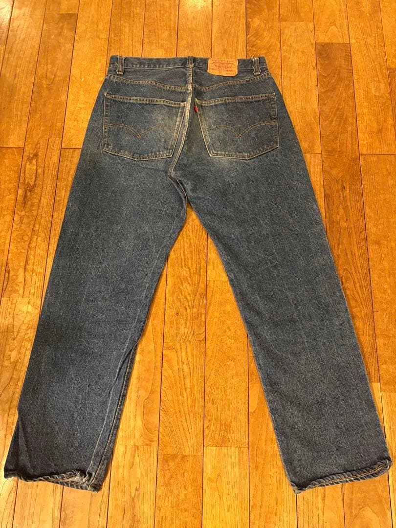 E*e様 濃紺80s Levi’s 501 赤耳 クロカンW35 66後期後継